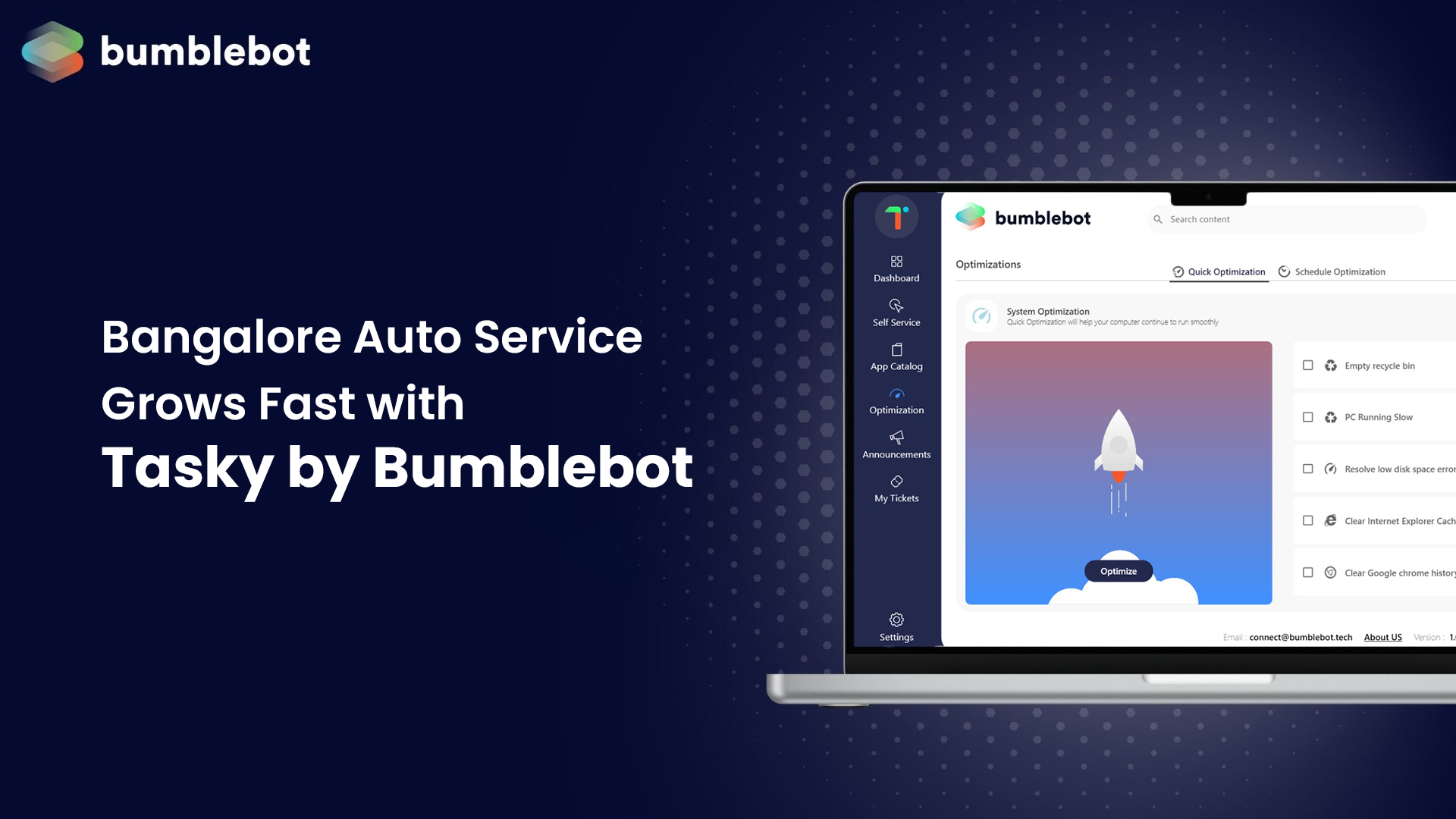 Bangalore Auto Service Grows Fast with Tasky by Bumblebot