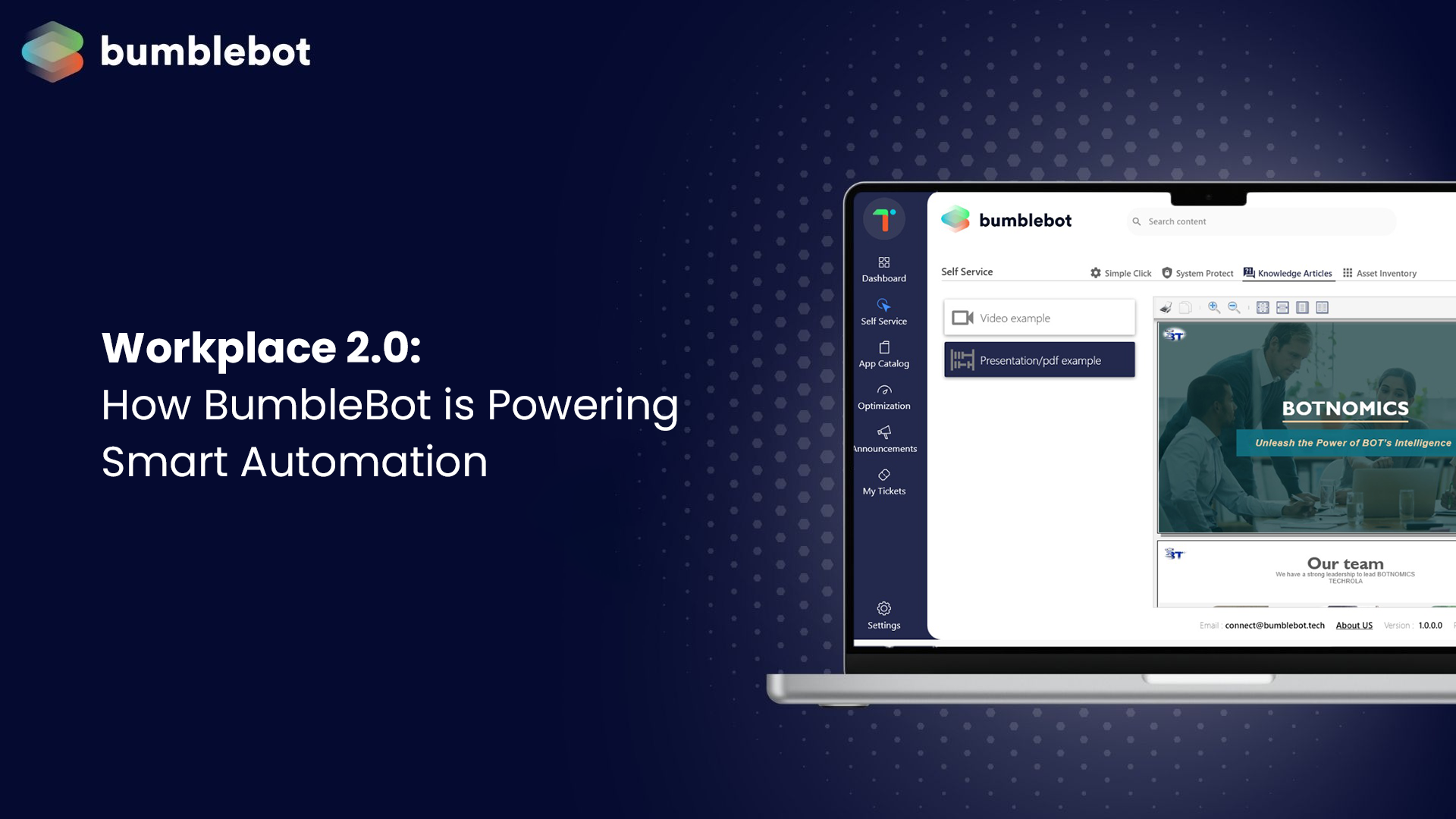 Workplace 2.0: How BumbleBot is Powering Smart Automation