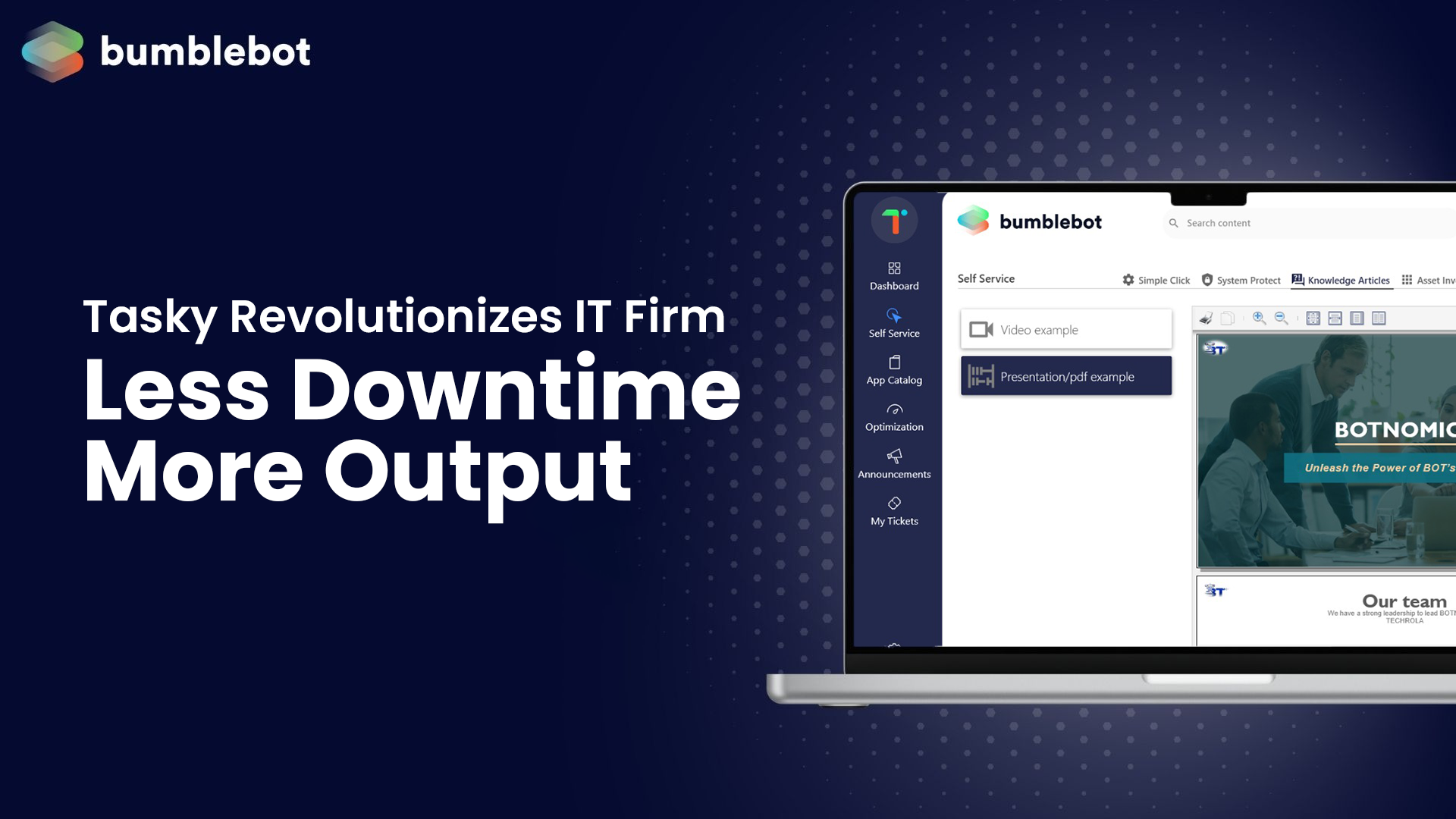 Tasky Revolutionizes IT Firms: Less Downtime, More Output