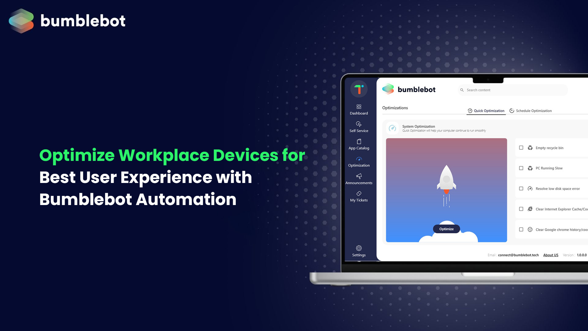 Optimize Workplace Devices for the Best User Experience with Bumblebot Automation