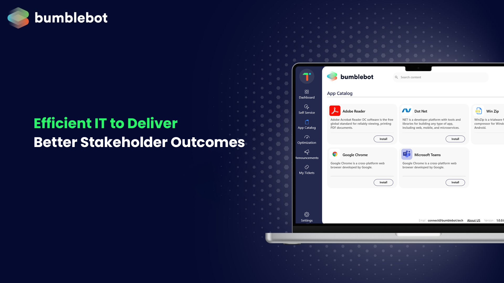 Efficient IT to Deliver Better Stakeholder Outcomes